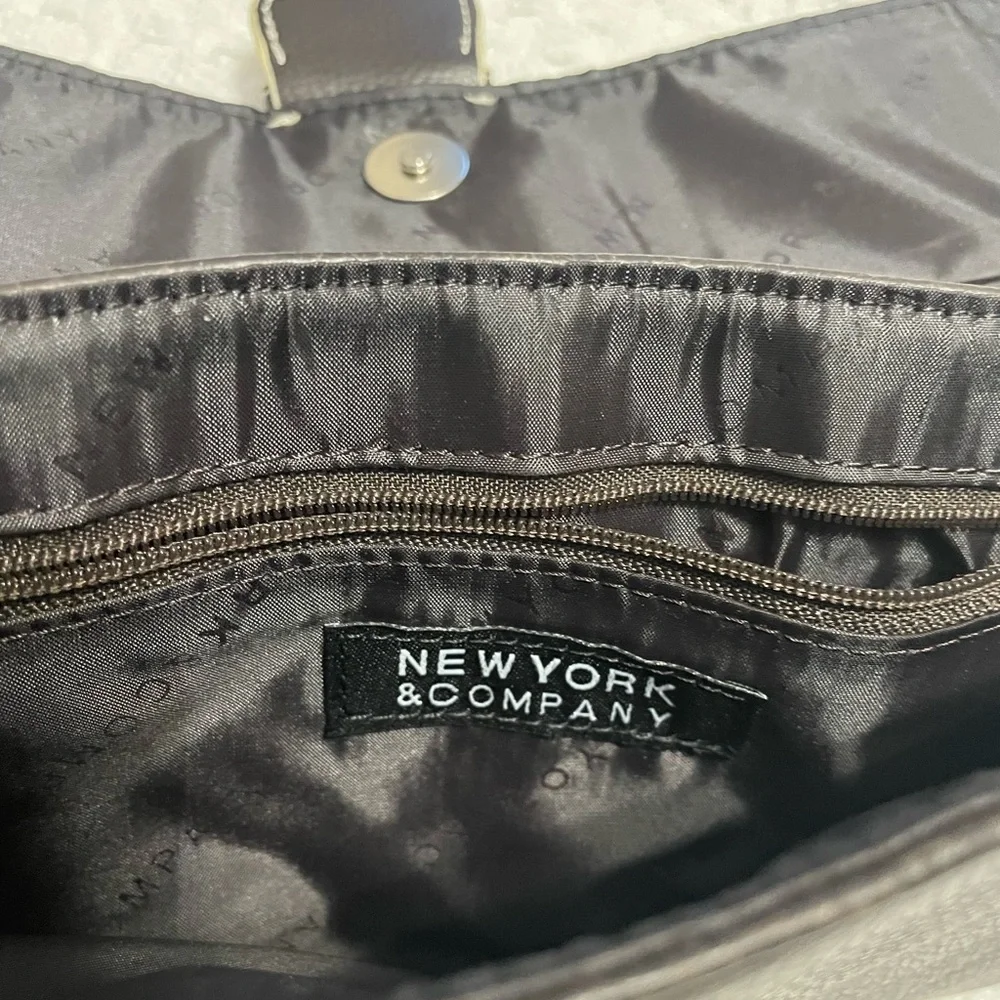New‎ York & Company Dark Brown Clutch